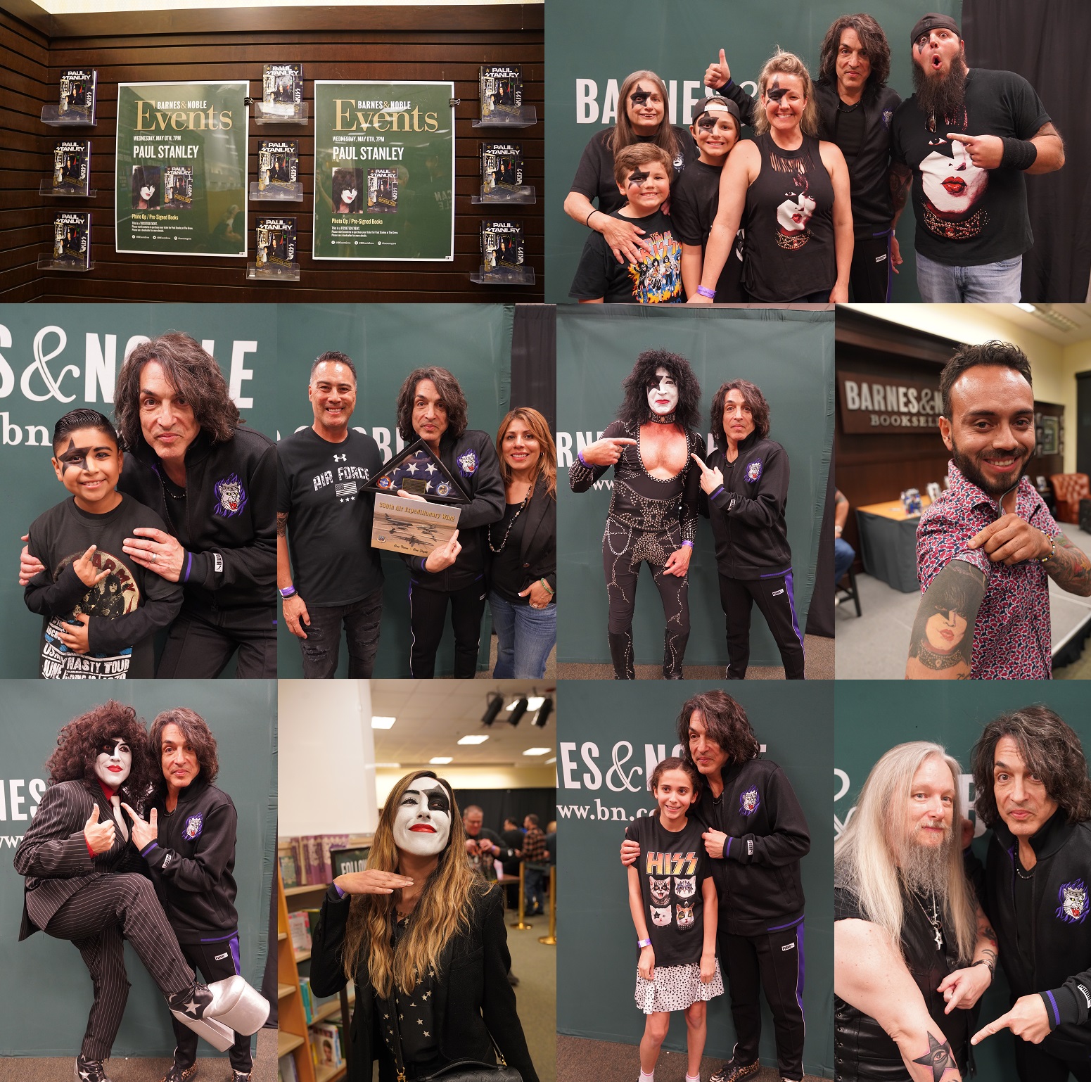 Photos Backstage Pass Los Angeles Signing Paul Stanley