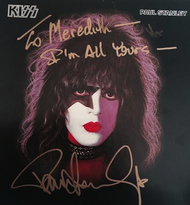 Paul Stanley - I'm READY TO ROCK! Just had my rose re-inked by Kim