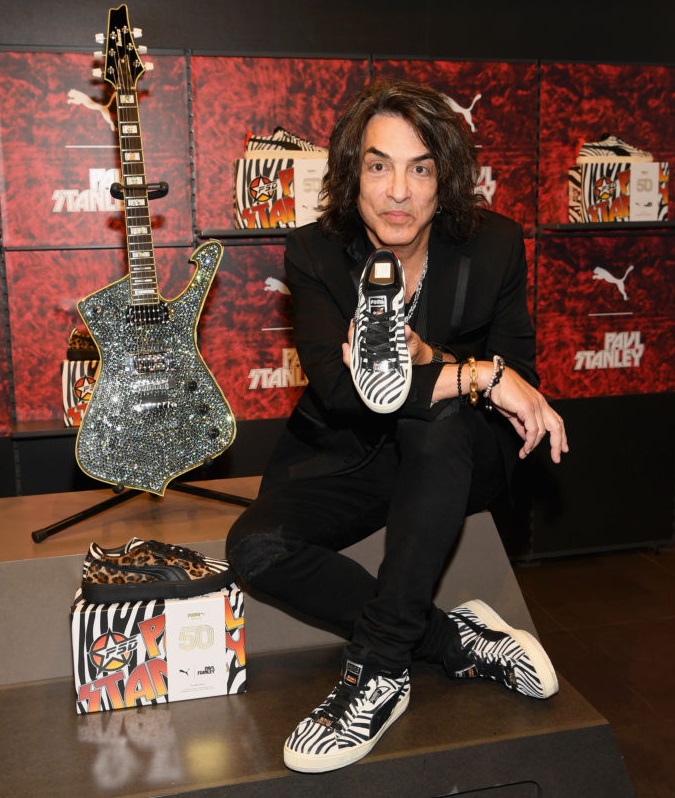 The Puma Suede 50 x Paul Stanley 